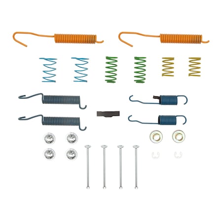 Dynamic Friction Co Drum Brake Hardware Kit, Rear 370-48004